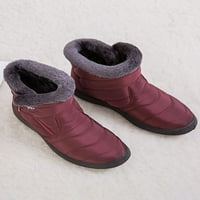 Ženske tople cipele za snijeg zimske tople gležnjače čizme plišane čizme vodootporne zgušnjavanje zimskih cipela
