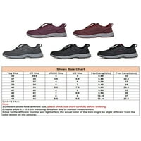 Lacyhop muns hodanje cipele debeli jedinici treneri čipke Up patike Pješačenje Vodootporno Ležerne cipele Comfort Sport Purple, Ženske cipele 5.5