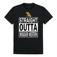 Republic Missouri Western State University Raight Outta Majica, Crno-bijelo - Medium