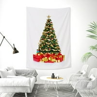 Tapiserija za božićne drvce Nordic Izvrsna višebojna zidna zidna zidna zidna tapiserija za dom