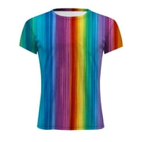 Vremenska majica za žensku majicu s kratkim rukavima, ljetni vrhovi za ženske kratke majice za žene