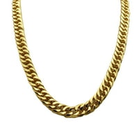 Muška modna jednostavna imitacija Zlatna ogrlica Chunky stil personalizirani ukras za dekor vrata