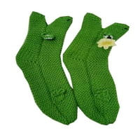 Smiješne pletene čarape za životinje za odrasle djece Novost krokodila Spradne čarape Božićni kreativni