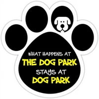 Što se događa pas park ostaje na naljepnici za pamke za pask park naljepnica 5 5