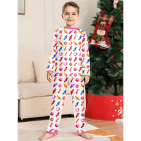 Dječački super mekani pidžami pant, božićna pidžama
