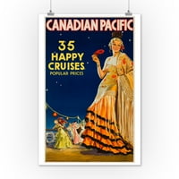 Kanadski Pacific Vintage poster Kanada C
