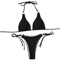 Ženski podijeljeni kupaći kostimi seksi kupaći kostimi sa košnicama sa grudima bez čelika BAKINI BIKINI