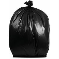 PlasticMill 50- galon, crna, 1. mil, 36x58, torbe, torbe za smeće mogu liseri za smeće