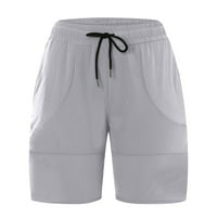 Unleife kratke hlače za muškarce, muški čvrsti prozračni fitnes sportske kratke hlače Brze sušenje Tstraning