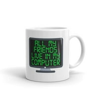OZ svi moji prijatelji žive u mojoj kompjuterskoj kafi ili čajnim programerom programera Poklon tehnologija