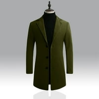 Gasue Muške odijela za formalne prilike, dugi rukav Vintage Classic Comfort Coat Fit Mode Home Jakets