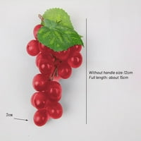 Anna umjetna voćna grožđe hrana LifeLike lažna plodova Postrojenje za kućnu zabavu Decor