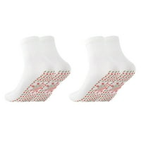Wmkox8Yii Par samo-grijanja čarape hladno otporne pamučne čarape Udobno rastezanje izdržljive masaže