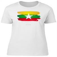 Boja zastava Mjanmar majica Muškarci -Mage by Shutterstock, muško 3x-velika