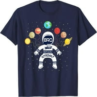 Brate rođendan astronaut dječaka i djevojke svjeminske tematske majice