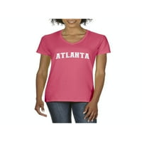 Normalno je dosadno - Ženska majica s kratkim rukavima V-izrez, do žene Veličina 3XL - Atlanta