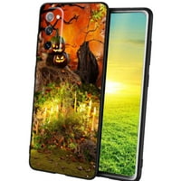 Kompatibilan sa Samsung Galaxy A02S futrolom telefona, Halloween - Case Silikonska zaštitna za teen Girl Boy Case za Samsung Galaxy A02S