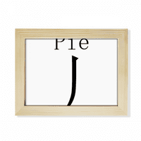 Kineska karaktera Komponenta Pie Desktop Photo Frame Frame Slika umjetnosti ukras slikarstvo