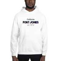 2xl Tri Color Fort Jones California Hoodie Pulover dukserica po nedefiniranim poklonima