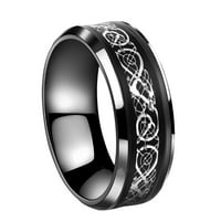 Dnevni prsten za vjenčani prsten Jikolilililililililini zakonski prsten tri u jednom cirkonu prsten hipoalergeni prstenovi Božićni bavi se klirensima