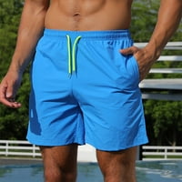 Muške hlače na plaži na plaži od ispisane vodootporne pet hlača plivaju kratke hlače
