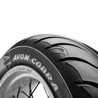 Avon Cobra Chrome AV prednji motociklistički guma MT90B - Wide White White zid za Harley-Davidson CVO