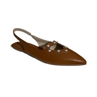Crocowalk Ženski Ljetni sandal šiljasti nožni cipeli na sandalama dame dame ravne cipele radne cipele