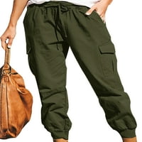 COLISHA HOOH BOHO Ljetne hlače Lounge Ravne putničke torbeste džepove Cargo Pant
