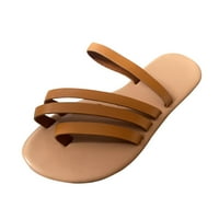 Sandale za žene Ljetni modni ljetni plus veličina Flip flops ravne casual sandale i papuče ženske sandale