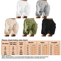 Paille muški kratke hlače od pune boje dna boje sa džepovima Ljetne kratke hlače Labavi odmor za odmor