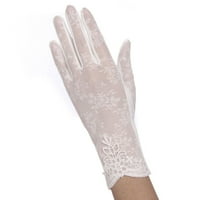 Qcmgmg CACH Ljetni ručni grijači Rukavice Sheer UV-otporna na hladno hladno hladno vrijeme zagrijavanje