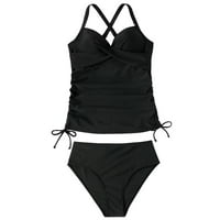 Baycosin Dva kupaći kostim za žene Nove kupaće kostime Multi color Split Pleased Bakinijev kupaći kostimi