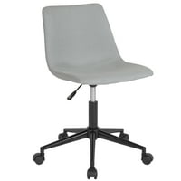 Flash nameštaj Siena kućna i uredska zadaća stolica u svijetlo sivoj tkaninu