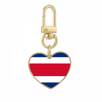 Nacionalna zastava Kostarike Sjeverna Amerika Država Zlatna Srca Metalni držač za ključeve