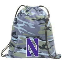 WildCats torba za crtanje plava Camo Službeni ruksak sjeverozapadni cinch za dječake Djevojke muškarci žene
