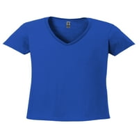 Normalno je dosadno - ženska majica s kratkim rukavima V-izrez, do žena veličine 3xl - Siou pada