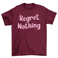 Žalite zbog ničeg motivacijskog inspirativnog citata majica za muškarce