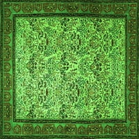 Ahgly Company Zatvoreni pravokutnik Perzijski zeleni tradicionalni prostirke, 3 '5'