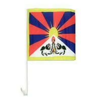 Vozilo za prozor automobila Tibet Country 12 X18 zastava