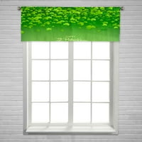 Zelena djetelina Prozor zavjese