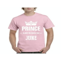 Normalno je dosadno - muške majice kratki rukav, do muškaraca veličine 5xl - rođendanski poklon princ rođen je u junu