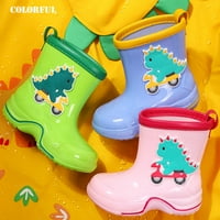 FVWitlyh Gilrs čizme Djevojke Zimske čizme Veličina djece za bebe crtane cipele Reto klasična dječja kiša kiša gumene veličine kišnice za djevojke