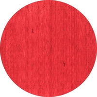 Ahgly Company u zatvorenom okruglom sažetkom Crvene suvremene prostirke, 3 'runda
