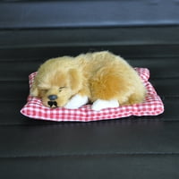 Actfu slatka simulacija spavanje štene pse lutka igračka sa zvučnim poklonom dekora