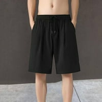 Duixinghas muškarci Ljetne kratke hlače Brzi suho prozračni elastični struk džep za crtanje podmetača Tanke mrežne hlađenje ljetne kratke hlače Muška odjeća