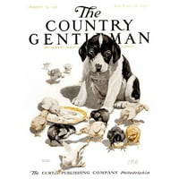 Posteranzi DPI12272436Lage Cover of Country Gentleman Poljoprivredni magazin iz ranog otiska postera 20. stoljeća - u. - Veliki