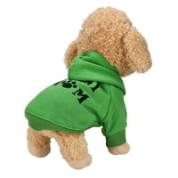 Mala kućna ljubimca odjeća modna kostim štenad pamučna mješavina majica zelena