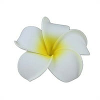DICASSER Plumeria klip za kosu Havajska cvijeća za kosu umjetni plumeria clip frangipani hairpin havajska