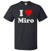 Love Miro majica I Heart Miro Tee Poklon
