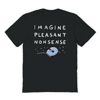 Nathan w Pyle Strange Planet Zamislite ugodne gluposti grafičke mornaričke majice